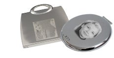 Make-Up Spiegl mit Fotogravur